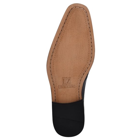 LIBERTYZENO Mens Wingtip Toe Genuine Leather Oxford Dress S… main image 7